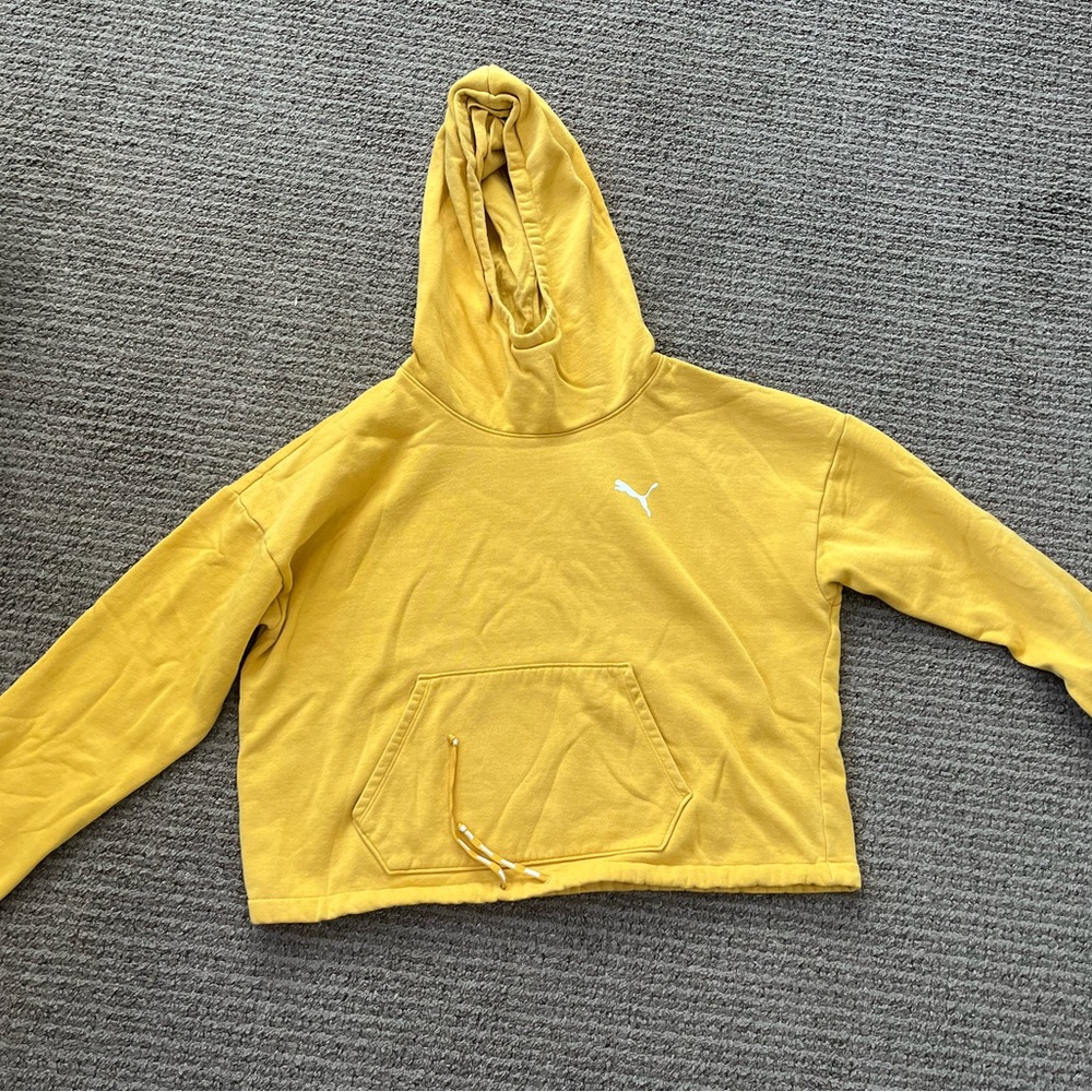 Yellow Puma hoodie. Women’s size XL.